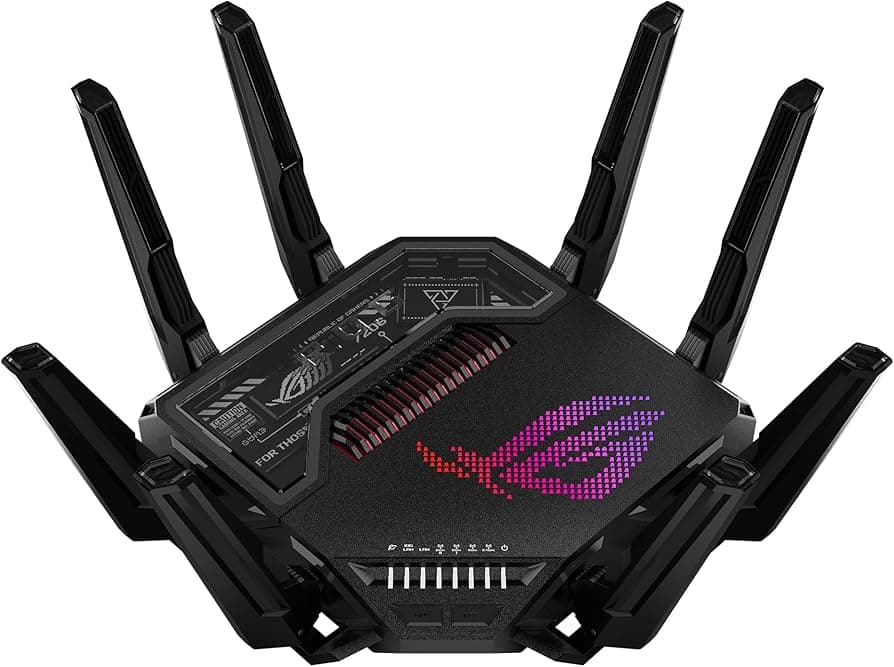 ASUS ROG Rapture GT-BE98 Pro Wireless Quad-Band Multi-Gig Gaming Router