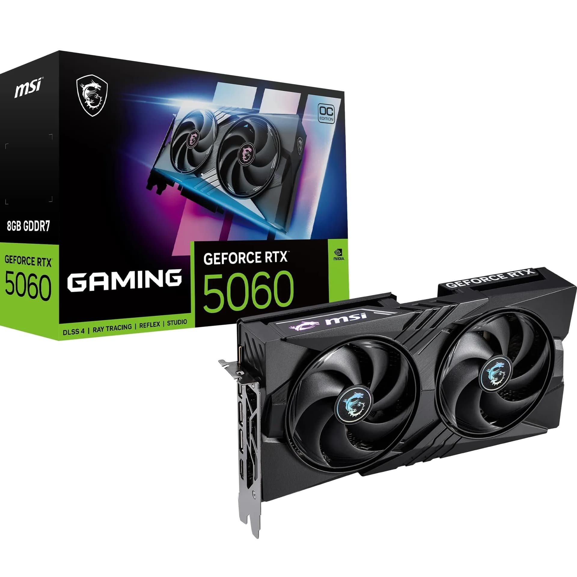 MSI GeForce RTX 5060 8G Gaming OC