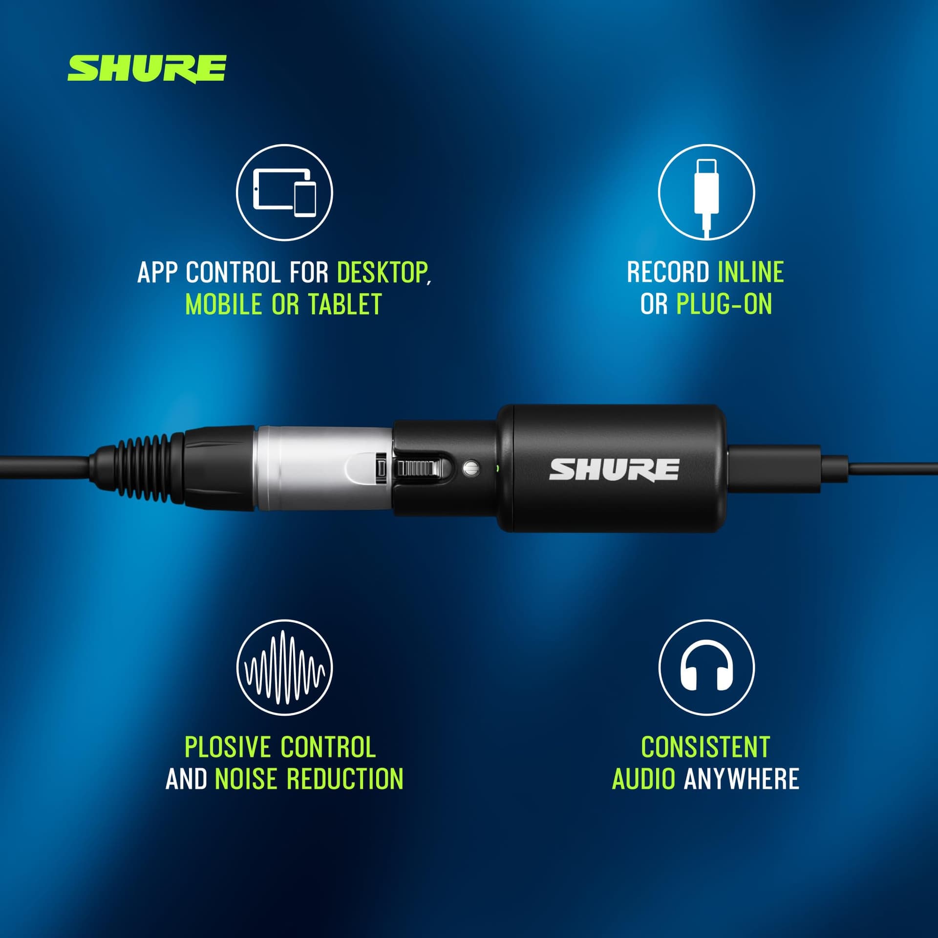 Shure mvx2u