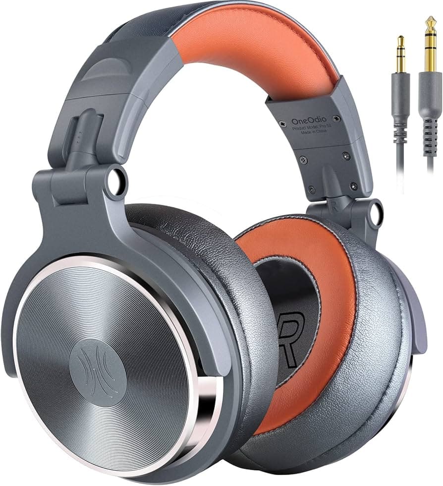 OneOdio Hi-Res Over Ear Headphones for Studio Monitoring and Mixing
