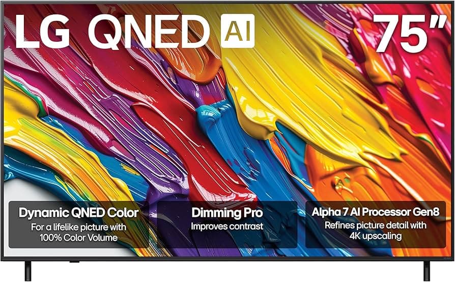 LG QNED AI 4K QNED82A Smart TV w