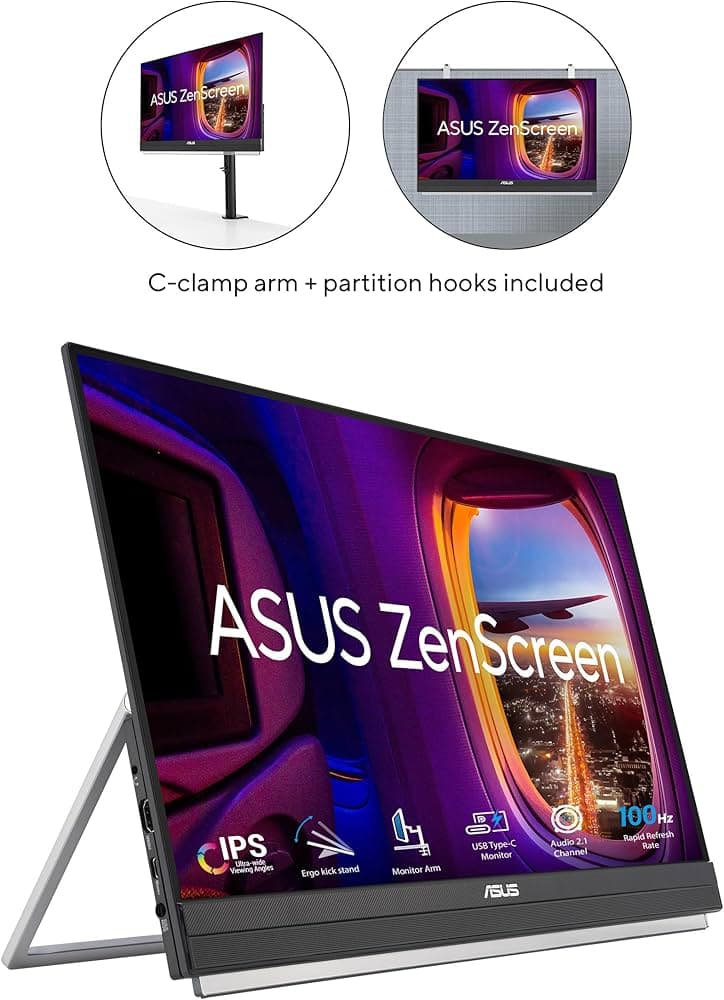 Asus ZenScreen mb229cf LED Monitor