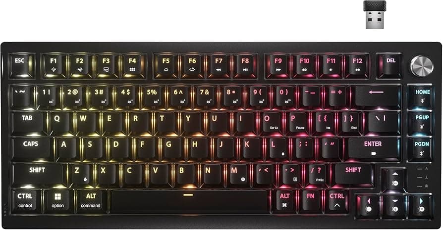 Corsair K65 PLUS Wireless 75% RGB Mechanical Gaming Keyboard