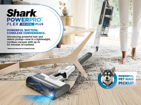 Shark PowerPro Flex Reveal Plus Cordless Vacuum IZ382H