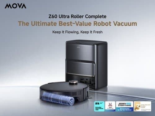 Mova Z60 Ultra Roller Complete Robot Vacuum