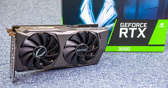 ZOTAC GeForce RTX 3050 Twin Edge OC